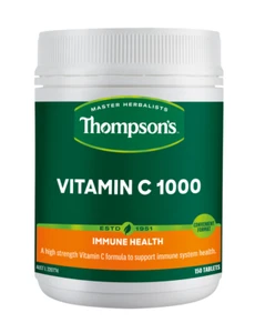 NEW THOMPSON'S Vitamin C 1000mg 150 Chewable Tablets Thompsons - Picture 1 of 2