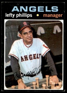 1971 Topps (JVB-353) #279 Lefty Phillips California Angels