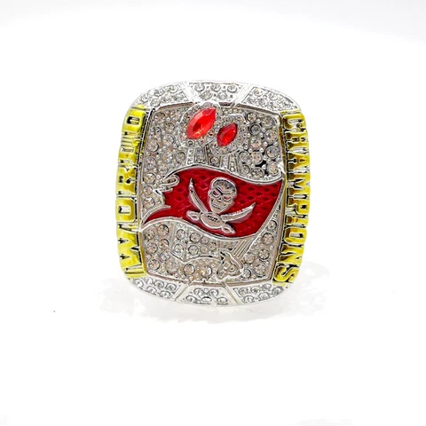 2021 Tampa Bay Buccaneers American Football Team Championship ring All Size 7-14 Cover