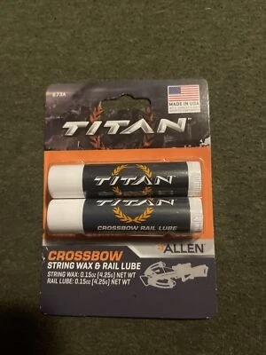 Allen Co. Titan Crossbow Bow String Wax for Synthetic Bowstrings + Rail Lube  - Image 1 of 2