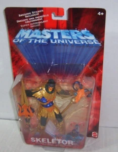 Rare variant Gold Skeletor Action Figure MOTU sealed Masters Universe Heman 200X - Picture 1 of 3