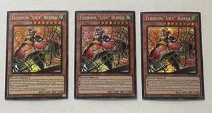 3x Therion "Giglio" Borea MP23-EN062 Prismatico Segreto Raro Yugioh NM Playset - Foto 1 di 2