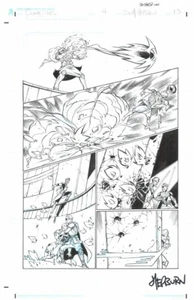 Star Wars Clone Wars 4 Pg15 (Vol 1 2009) Obi-Wan Anakin comic art Scott Hepburn - Picture 1 of 3