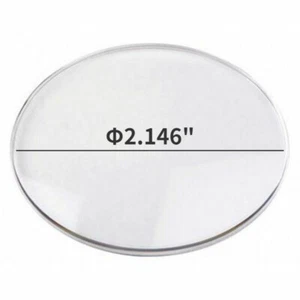 Transparent Curved Cover Lid 2.146" Diameter for Dial Indicator Thickness Gage - Picture 1 of 3