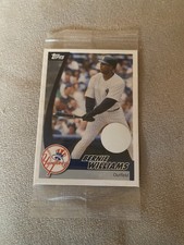 2002 Topps Bernie Williams-Frank Thomas Post Cereal Promo NY Yankees & White Sox
