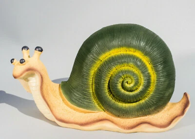 Snail Statue Garden Large Sculpture Wild Animal Slug Lawn Ornament Yard Figurine - Image 1 of 4