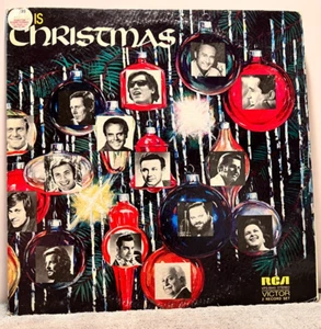 A41 This Is Christmas, 1971 RCA Victor Records VPS-6046 - Holiday 2 LP Vinyl Set - Picture 1 of 3