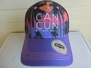Pier 27 Cancun Riviera Maya Truckermütze Baseballmütze Sonnenuntergang Palmen Neu mit Etikett - Bild 1 von 11