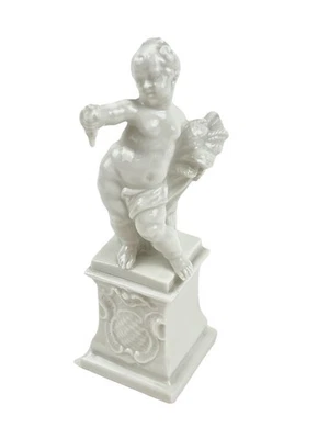Putto on pedestal Ceres after F.A. Bustelli Nymphenburg No 265 Excellent - Image 1 of 4
