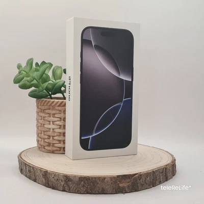 Apple iPhone 16 Pro 256GB Black Titanium - NEU - Bild 1 von 2