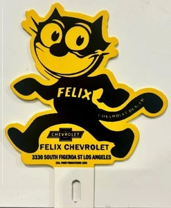 FELIX CHEVROLET Metal License Plate Topper - Picture 1 of 1