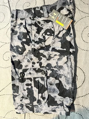 ПОД ARMOUR ГРУЗА ЧЕРНЫЙ И СЕРЫЙ КАМУФЛЯЖ ШОРТЫ РАЗМЕР YSM МАЛЬЧИКОВ НОВЫЙ С ЯРЛЫКАМИ $44.99 - Изображение 1 из 3