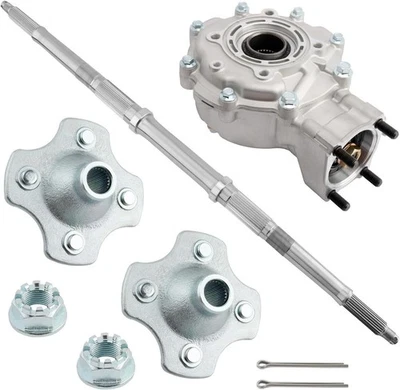 New Rear Differential Axle & Wheel Hubs Kit For 1988-2000 Honda Fourtrax 300 Foto 1 de 4