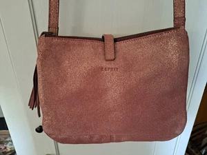 Esprit Handtasche Ledertasche Damen Umhängetasche . - Bild 1 von 10