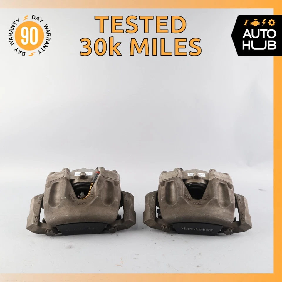 Juego de pinzas de freno delanteras izquierda y derecha Mercedes R172 SLK350 RWD 10-20 OEM 30k Foto 1 de 4