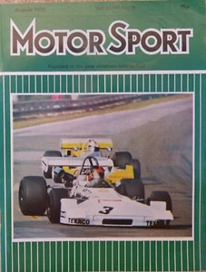 Magazine Motor Sport -Vol XLVIII-No. 8-1972-August- London-The Teesdale Publishi - Imagen 1 de 7