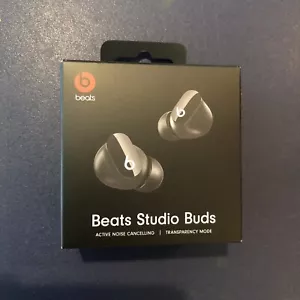 Beats by Dr. Dre Studio Buds Black wireless earphones apple ok ~SEALED in box! - Picture 1 of 4
