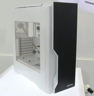 Deepcool DUKASE WHITE V3 Mid Tower Gaming Case Brand new tatty box - Image 1 of 4