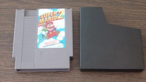 Super Mario Bros. 2 Nintendo NES 1988 Game Cartridge & Sleeve Works - Picture 1 of 4