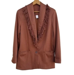 Blazer con nappe vintage anni '80 edizione limitata marca taglia 2 - Foto 1 di 5