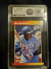 1989 Donruss Bo Jackson Error Card - Kansas City Royals - No Dot After INC (9)
