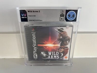 Wild Arms 2 (PS1, Playstation 1) WATA 9.8 A+ Nuevo Precintado Graduado CGC VGA 1ª Impresión Foto 1 de 4