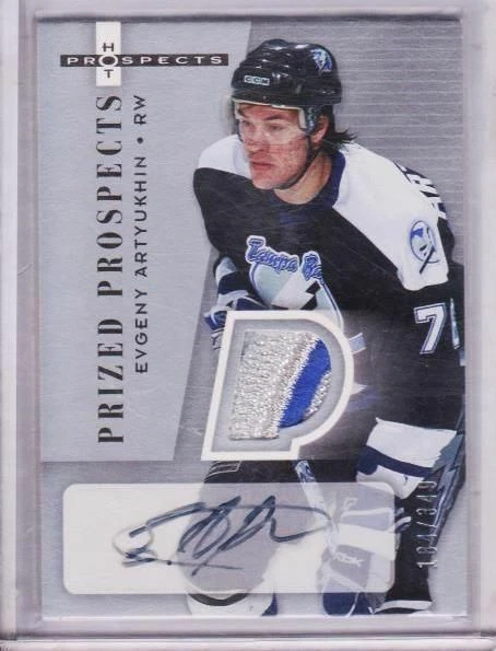 05-06 Evgeny Artyukhin Hot Prospect Rookie Auto /349 - Image 1 of 1