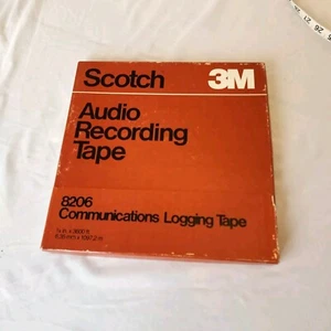 vintage scotch 3m 8206 audio recording tape 3600ft - Picture 1 of 3
