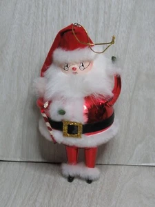 Vintage Santa's Best European De Carlini STIL mundgeblasenes Glas Weihnachtsmann Ornament LESEN - Bild 1 von 16