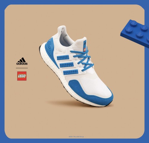 Adidas Ultraboost DNA X Lego Color Pack Shock Blue Scarpe da ginnastica per bambini GX2549