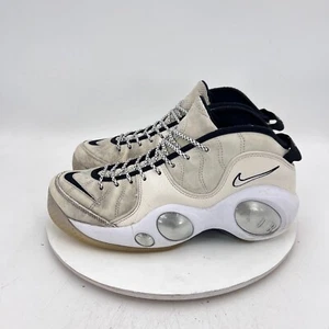 Nike Zoom Flight 95 Men Size 10 DX5505-100 Pale Ivory White Black Shoes - Picture 1 of 11