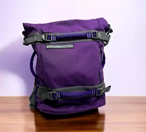 Evolved Motion EmPack OG Backpack 30 Liter Hiking Travel Fitness Purple EUC - Picture 1 of 16