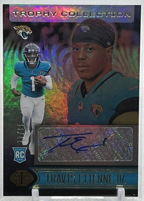 💥TRAVIS ETIENNE JR AUTO ROOKIE 2021💥PANINI ILLUSIONS AUTO ROOKIE💥RC LE #/99🔥 Foto 1 de 4