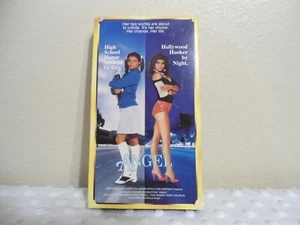 Angel VHS Tape 1990 Action Thriller Donna Wilkes Rory Calhoun Plays Great! - Imagen 1 de 10