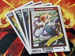 STRANGE ACADEMY FINALS #1 2 3 & 5 LOT OF TRADING CARD VARIANTS NM | MARVEL 2022