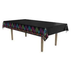 Beistle Day Of The Dead Tablecover (1/Pkg) Party Decoration Day of the Dead - Picture 1 of 1