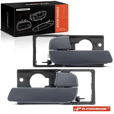 Manija de puerta delantera interior gris 2 piezas para Kia Rio 2006-2010 Rio5 2006-2011 Foto 1 de 4