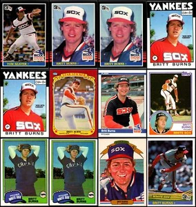 Britt Burns (29) Card Lot - EXCLUSIVE OFFER – ACT QUICK! - Picture 1 of 6