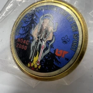 BSA Bound in Brotherhood Led by the Spirit NOAC 2000 Neckerchief Slide NS-475 - Picture 1 of 5