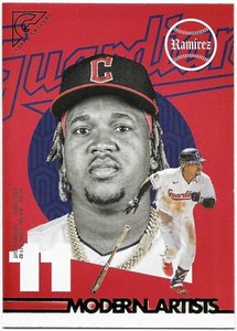 2022 Topps Gallery - Modern Artists - Jose Ramirez MA-22