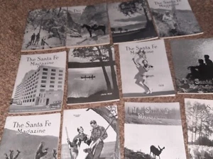 The Santa Fe Magazine 1932 Full Year 12 Issues Set Jan-Dec EX Railroad Train NR - Picture 1 of 17