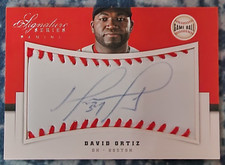 2012 Panini Signature Series Game Ball Signatures #20 David Ortiz /10 Very Rare!