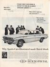 Publicité imprimée vintage publicité voiture BUICK 1960 voiture de sport spéciale publicité illustrée