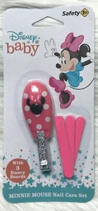 SAFETY  INFANT NAIL CARE SET MINNIE  MOUSE DISNEY BABY Girl - Picture 1 of 3