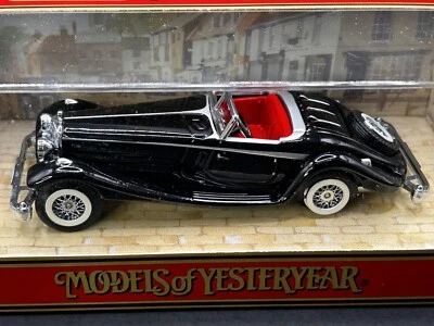 Matchbox Models of Yesteryear YY020A/D Mercedes Benz 540K 1:45 Diecast with Box - Image 1 of 4