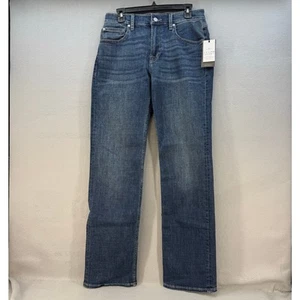 7 For All Mankind Jeans Women's 29 (8) Blue Austyn Relaxed Straight Leg NWT - Picture 1 of 15