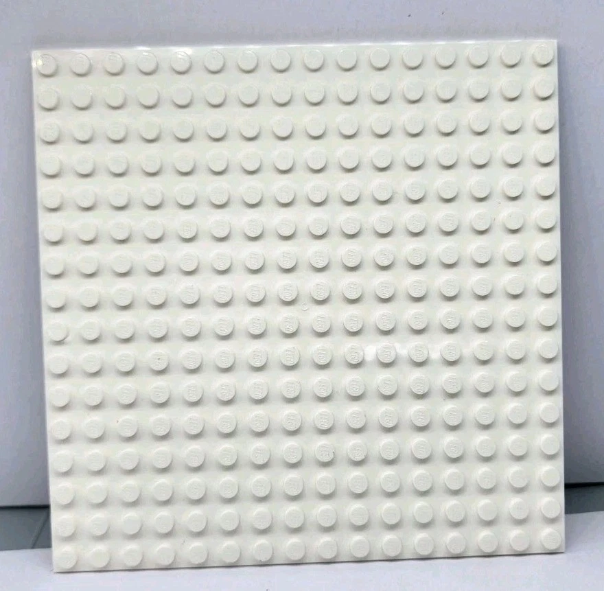 NEW LEGO® White 16x16 Flat Plate Piece - Image 1 of 1
