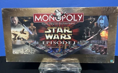 Hasbro Monopoly Star Wars Episode 1 Collector's Edition 3-D Board Game-Sealed - Image 1 of 4