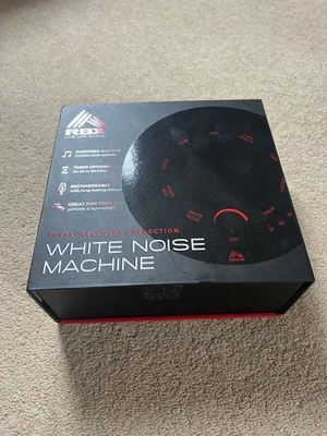 RBX White Noise Machine: 8 White Noise options, timer, suitable for travel, USB - Image 1 of 4