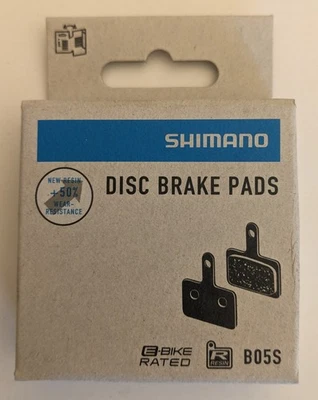 New - Genuine Shimano B05S Resin Bicycle Disc Brake Pads - Image 1 of 3
